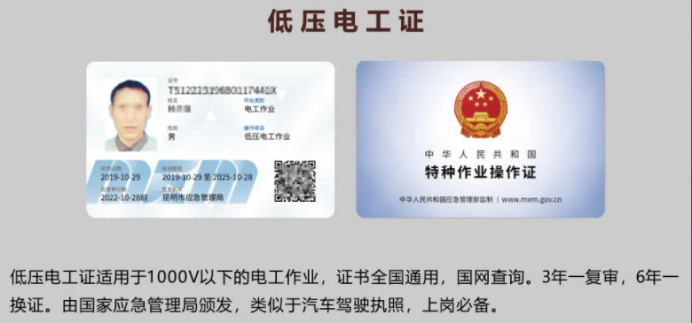 電工證分幾種，上崗證怎么考？